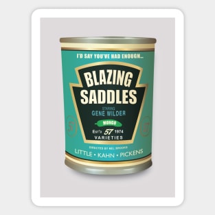 Blazing Saddles - Alternative Movie Poster Magnet